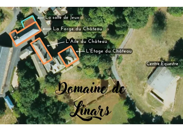 Domaine De Linars ☆ L'étage Du Château ☆
